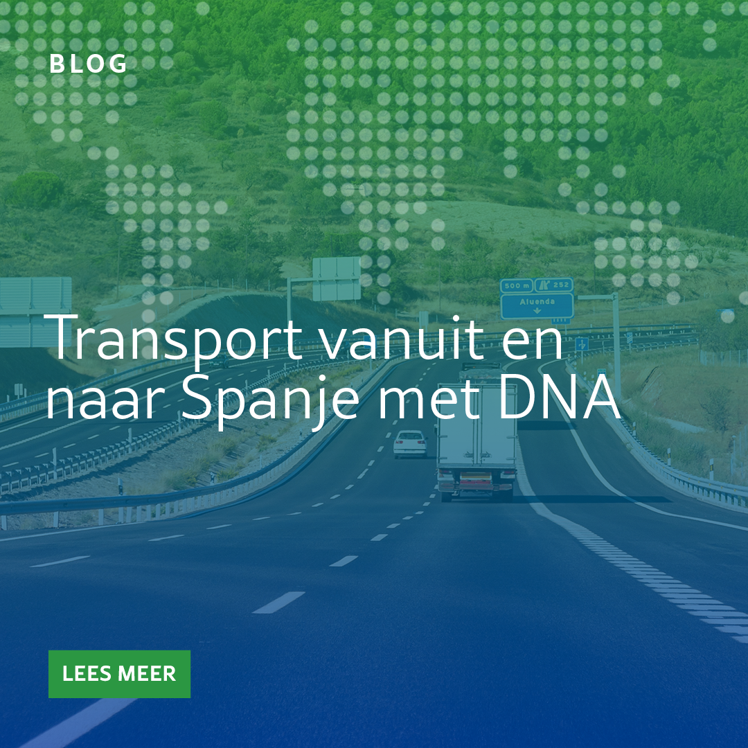 Transport vanuit en naar Spanje met DNA