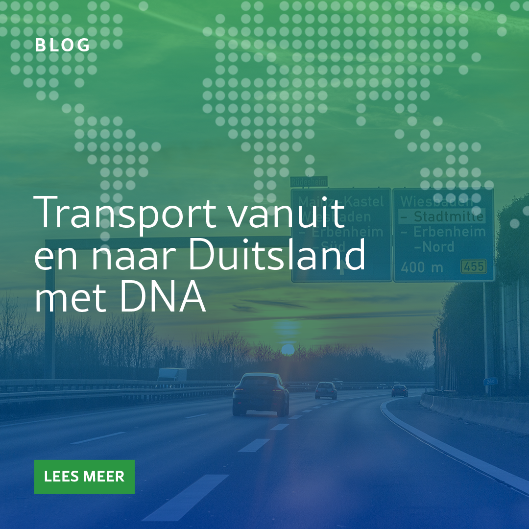 Transport vanuit en naar Duitsland met DNA